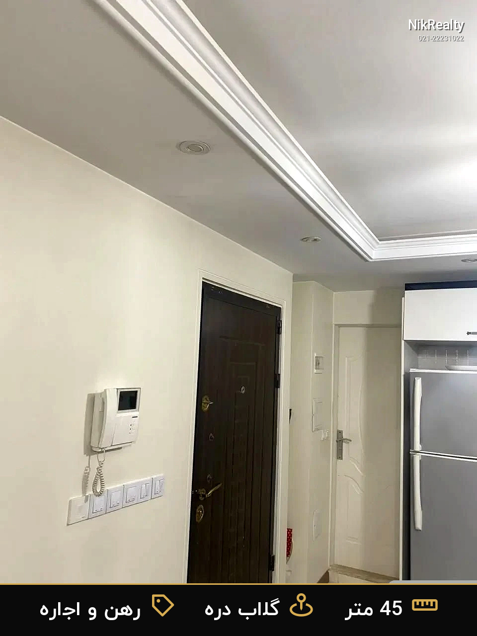 رهن و اجاره آپارتمان 45 متری در گلاب دره - ملک  در  - تصویر 3
