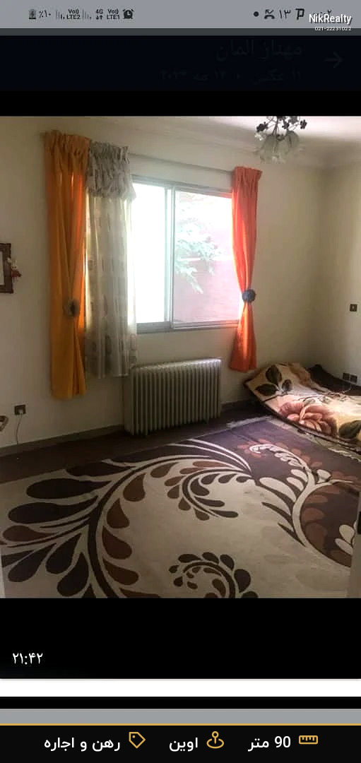 رهن و اجاره آپارتمان 90 متری در اوین - ملک  در  - تصویر 4