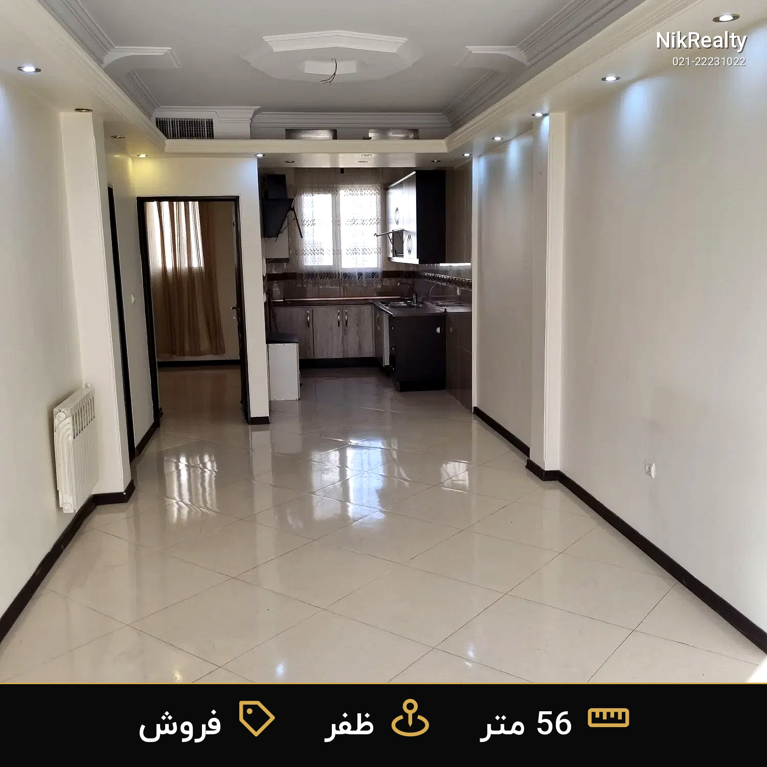 فروش آپارتمان 56 متری در ظفر - ملک  در  - تصویر 8