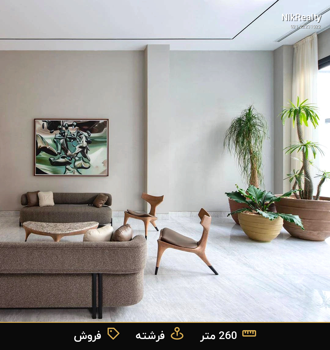 خرید آپارتمان ۲۶۰ متری ۳ خواب در ساختمان Riviera  سازنده مهندس رمضان - ملک  در  - تصویر 12