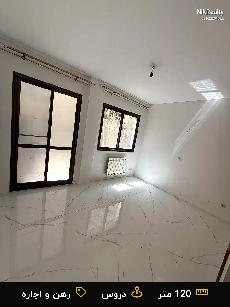 رهن و اجاره آپارتمان 120 متری در دروس - ملک  در  - تصویر 3