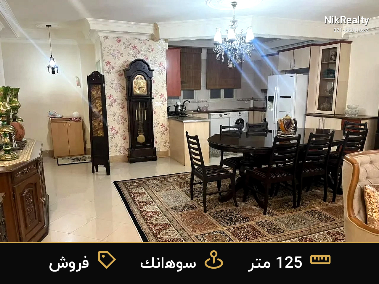 فروش آپارتمان 125 متری در سوهانک - ملک  در  - تصویر 4