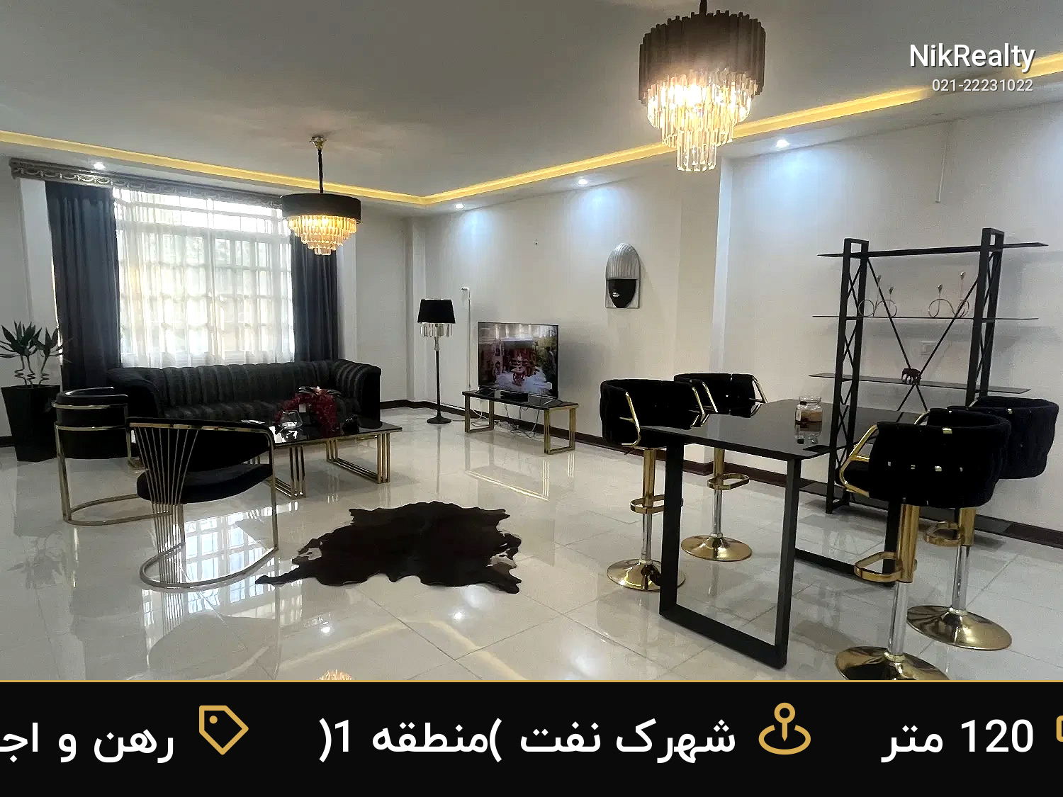 رهن و اجاره آپارتمان 120 متری در شهرک نفت (منطقه 1) - ملک  در  - تصویر 4