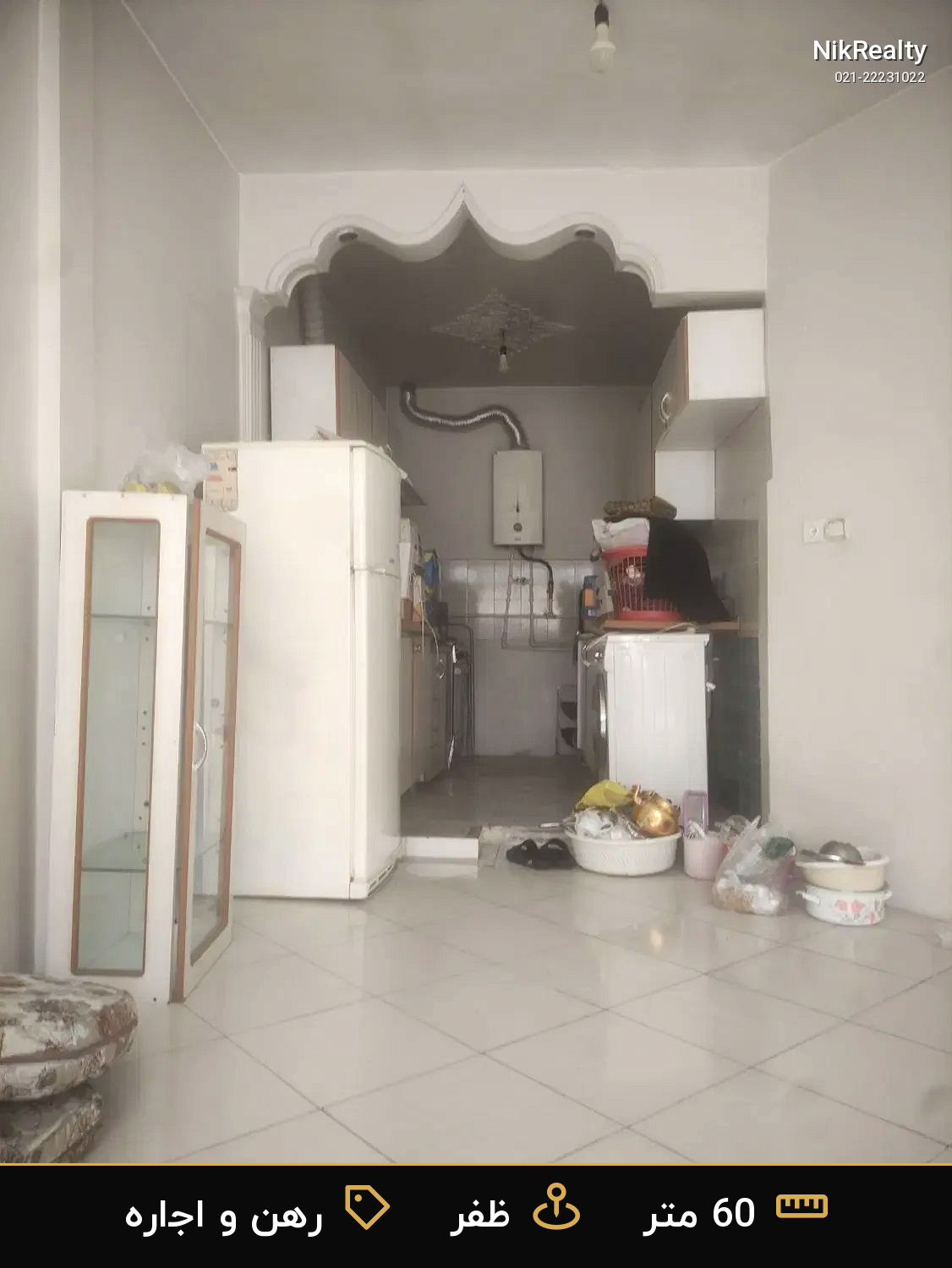 رهن و اجاره آپارتمان 60 متری در ظفر - ملک  در  - تصویر 3