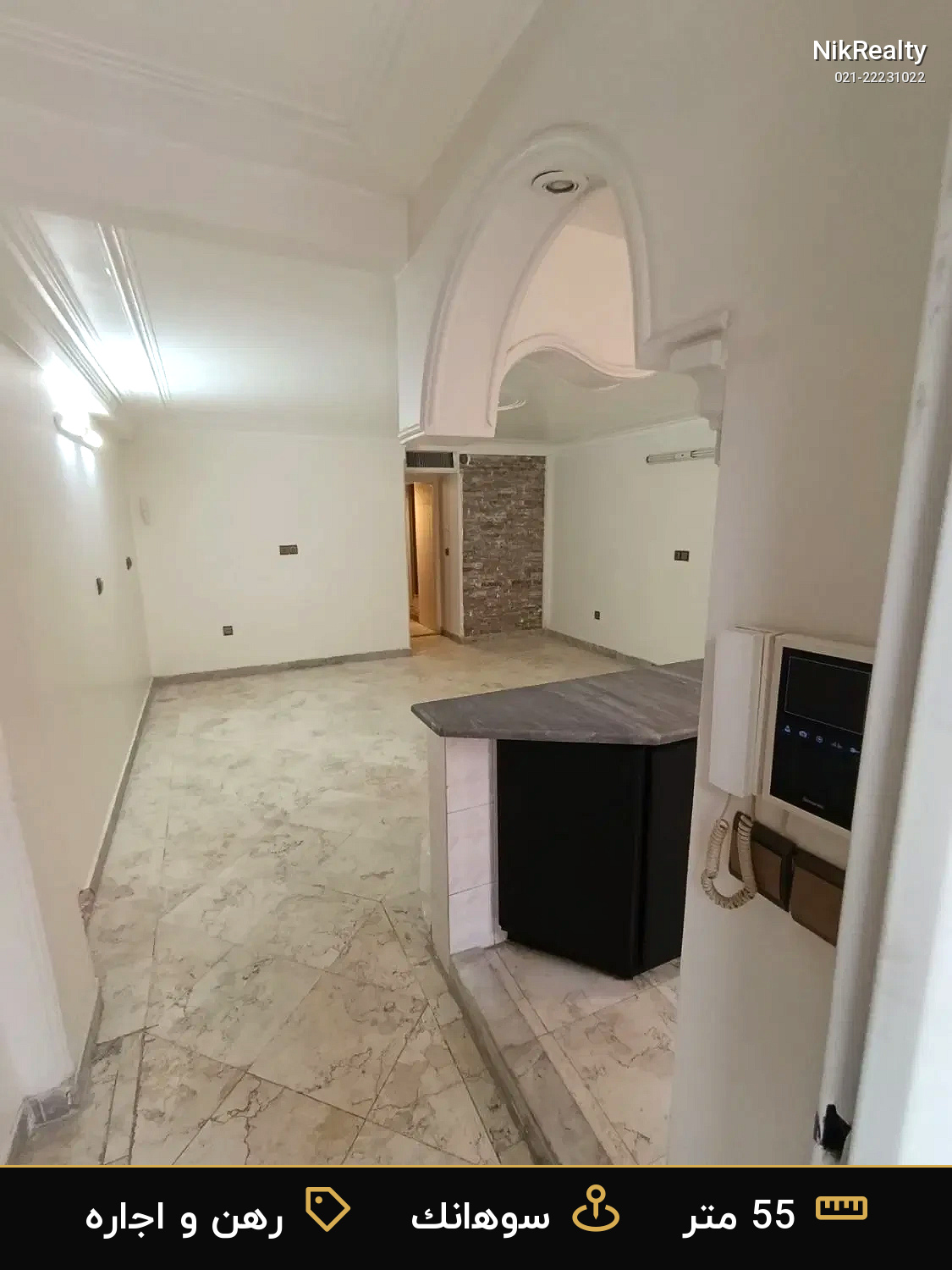 رهن و اجاره آپارتمان 55 متری در سوهانک - ملک  در  - تصویر 5