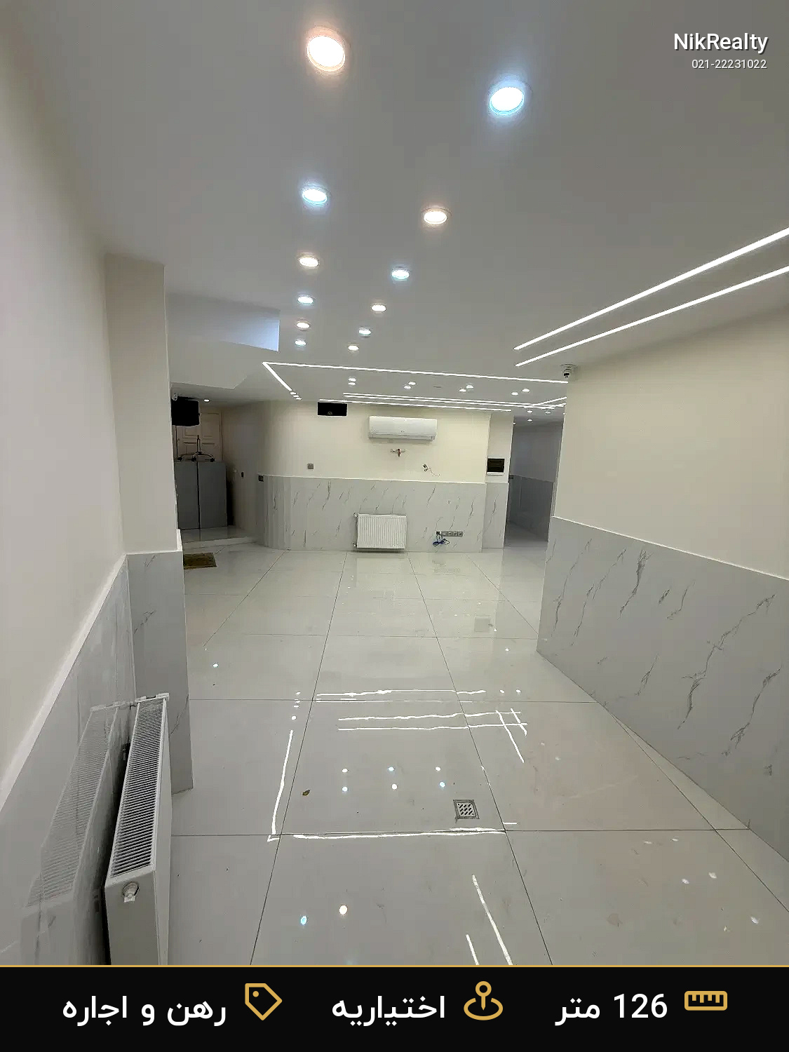 رهن و اجاره اداری 126 متری در اختیاریه - ملک  در  - تصویر 8
