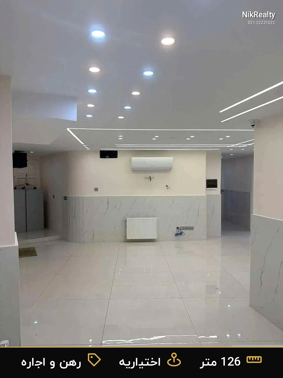 رهن و اجاره اداری 126 متری در اختیاریه - ملک  در  - تصویر 3