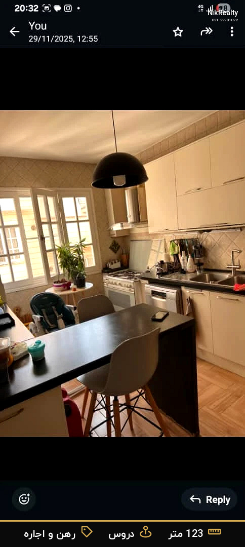 رهن و اجاره آپارتمان 122 متری در دروس - ملک  در  - تصویر 3