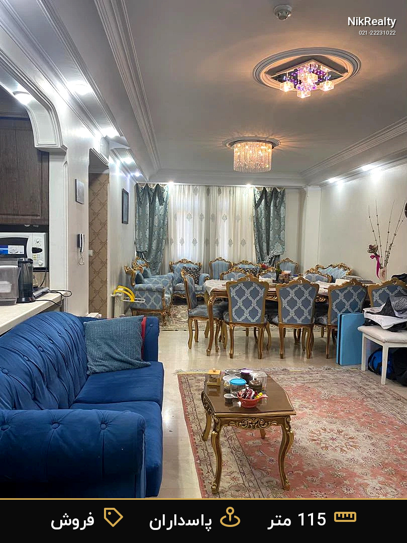 فروش آپارتمان 115 متری در پاسداران - ملک  در  - تصویر 6