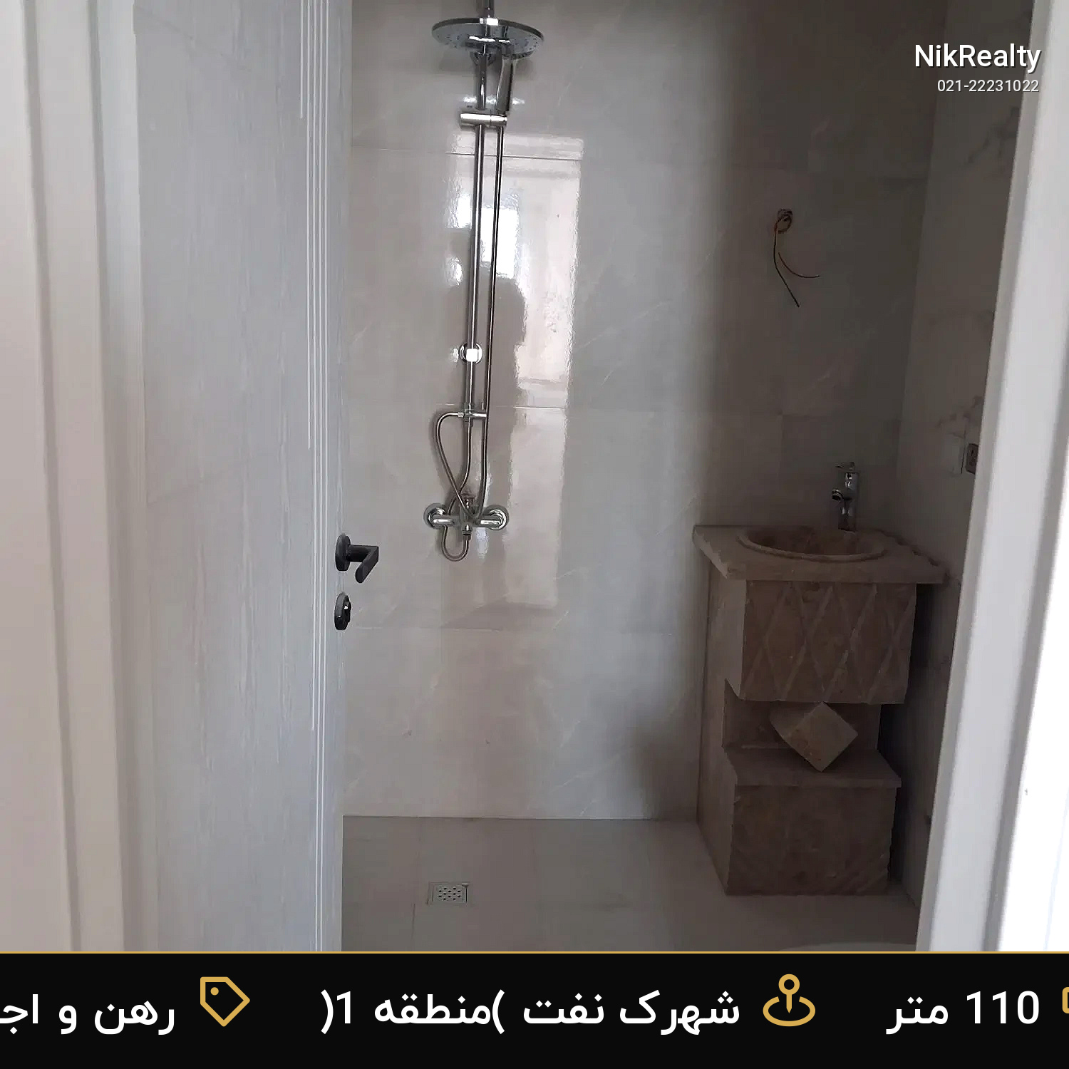 رهن و اجاره آپارتمان 110 متری در شهرک نفت (منطقه 1) - ملک  در  - تصویر 2