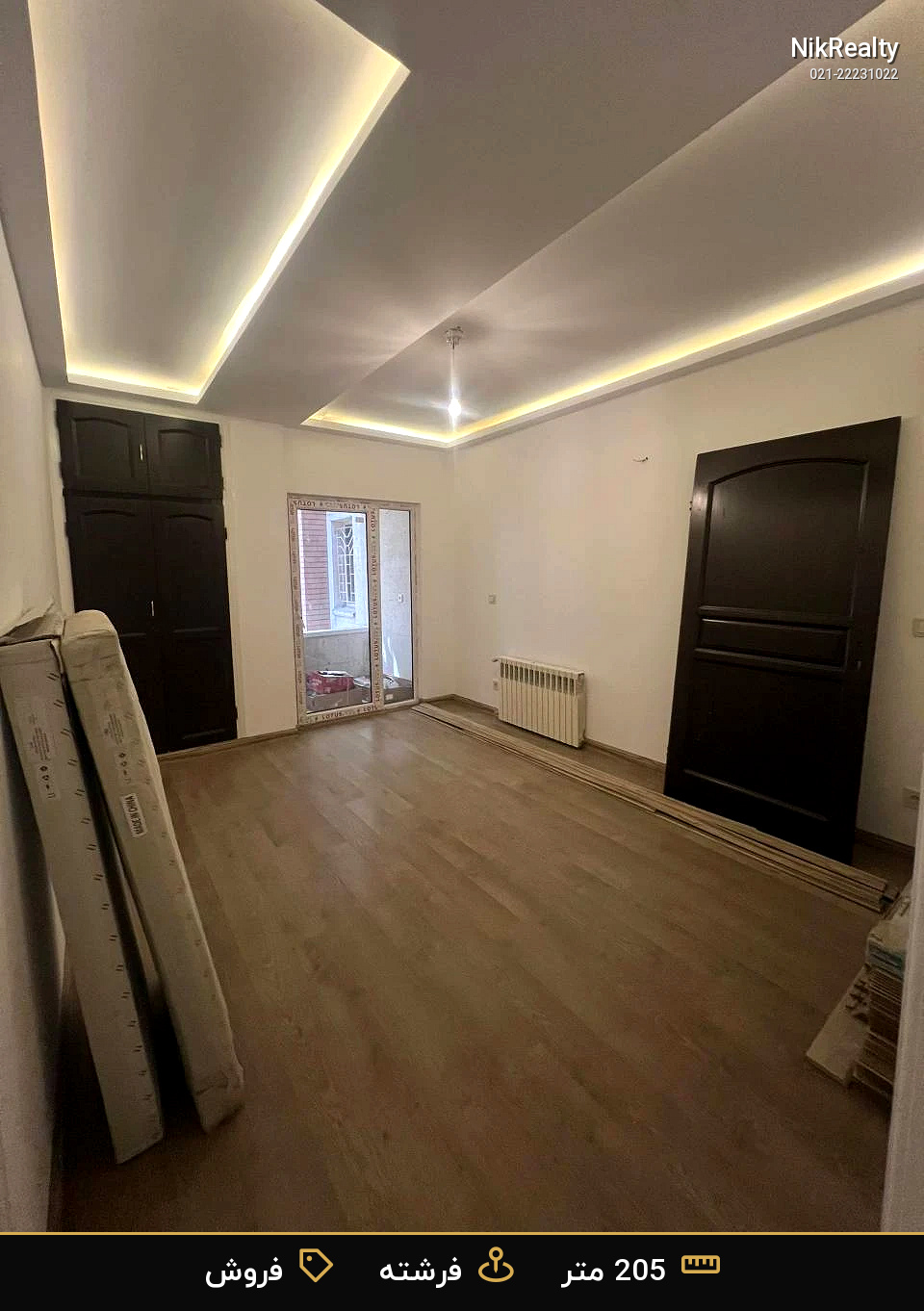 فروش آپارتمان 205 متری بازسازی شده در فرشته سالور - ملک  در الهیه - تصویر 7