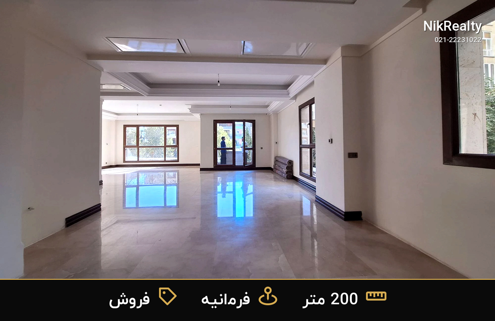 برج باغ رویال گاردن فرمانیه سلیمی شمالی - 200 متر کلاسیک - ملک  در فرمانیه شرقی  - تصویر 8