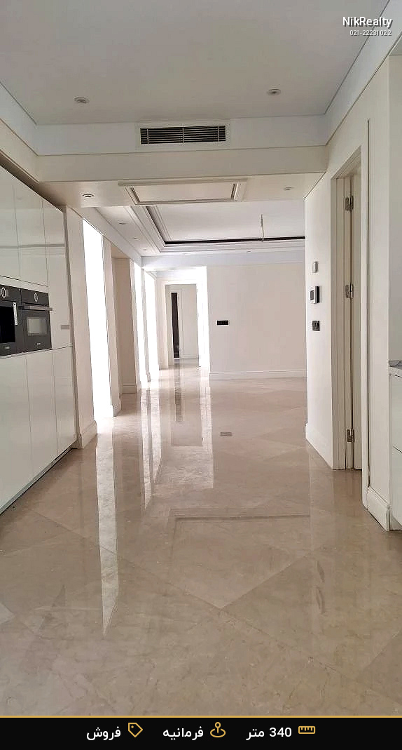 برج باغ باران فرمانیه 340 متر 4 خواب - ملک  در فرمانیه شرقی  - تصویر 8