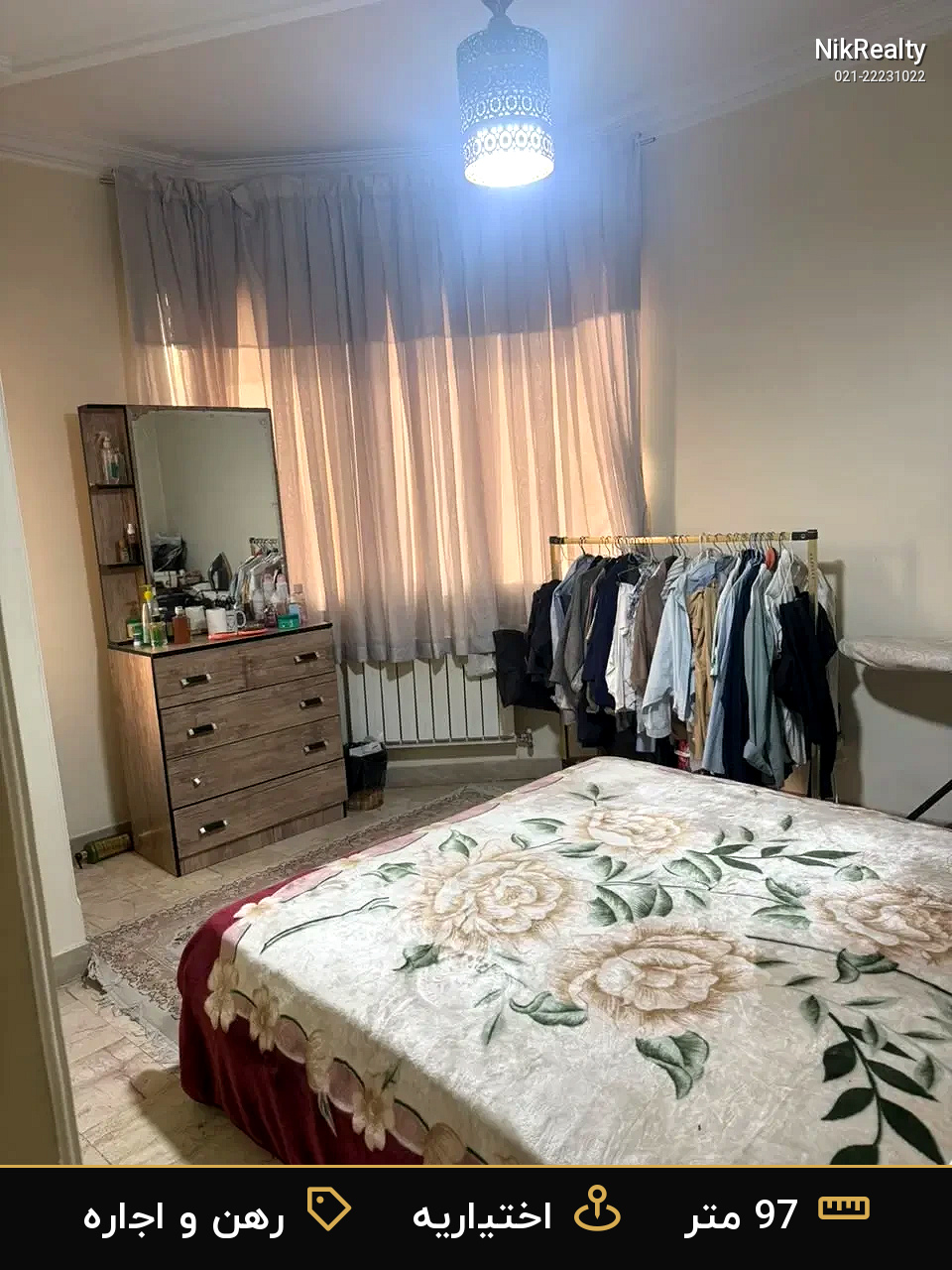 رهن و اجاره آپارتمان 97 متری در اختیاریه - ملک  در  - تصویر 1