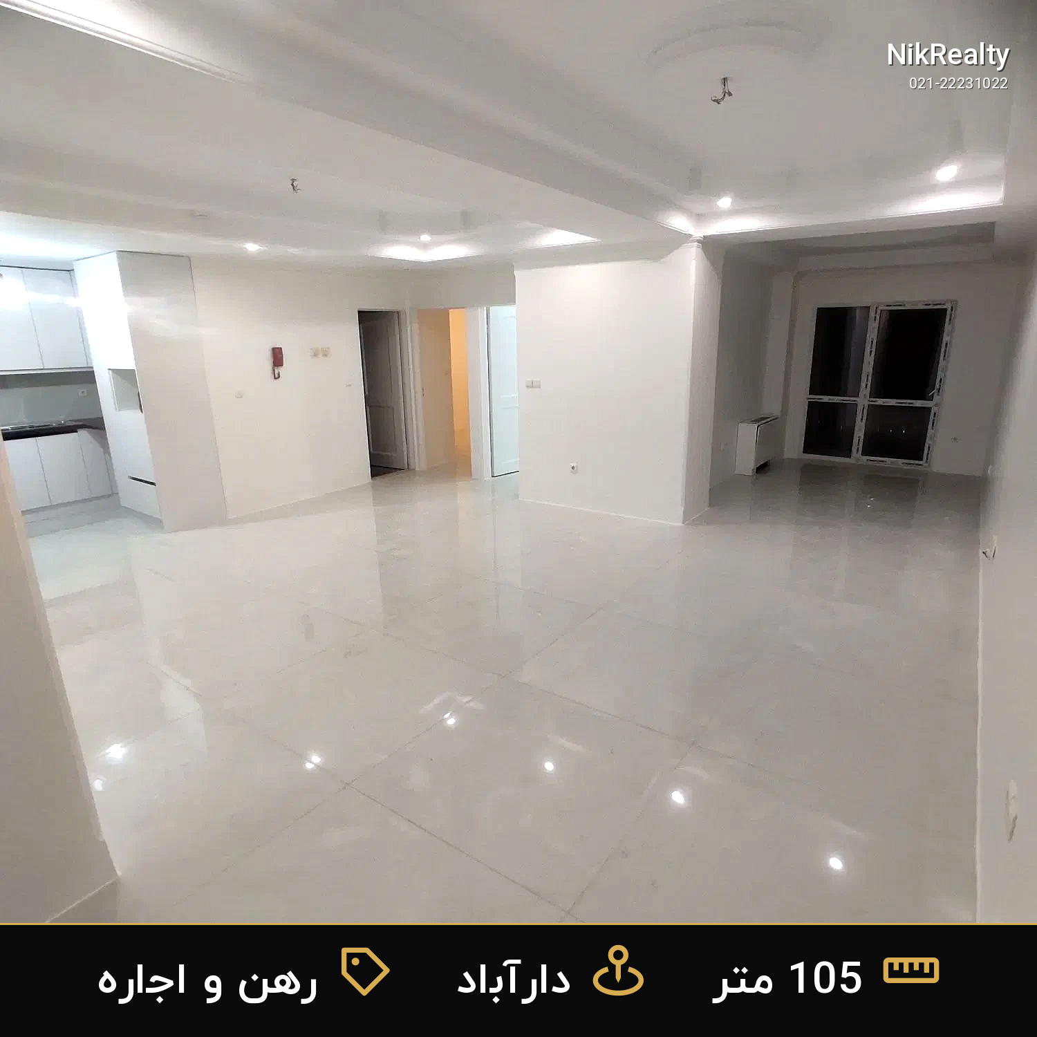 رهن و اجاره آپارتمان 105 متری در دارآباد - ملک  در  - تصویر 6