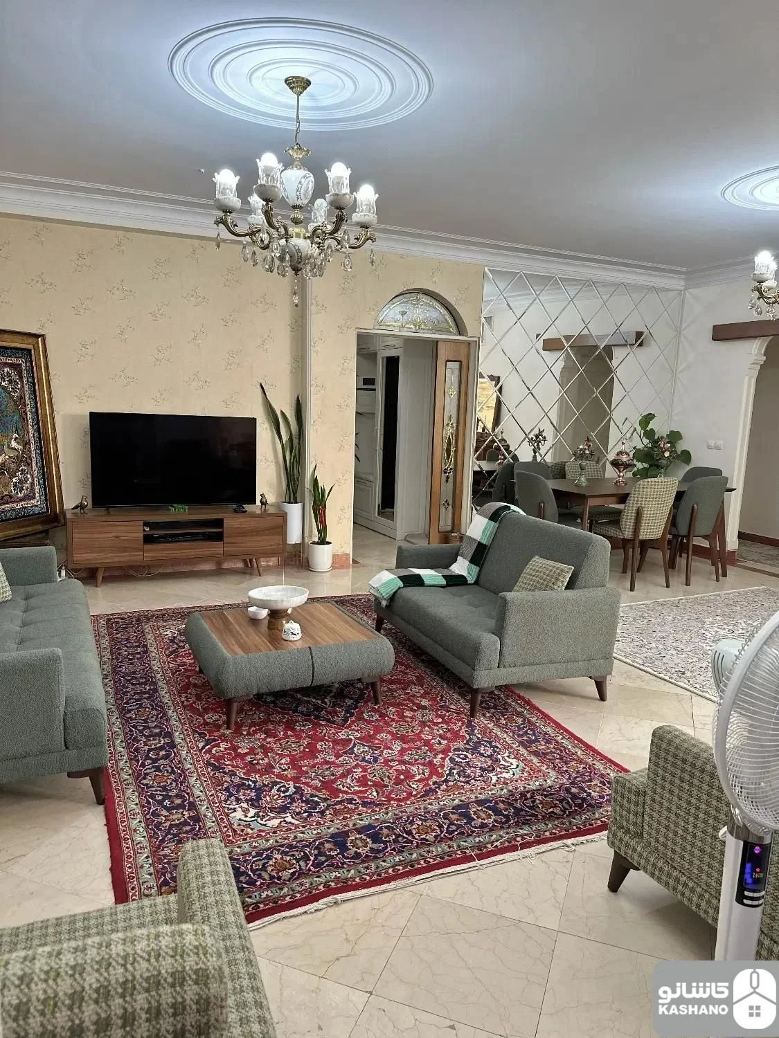 فروش آپارتمان 124 متری در شهرک محلاتی - تصویر 1