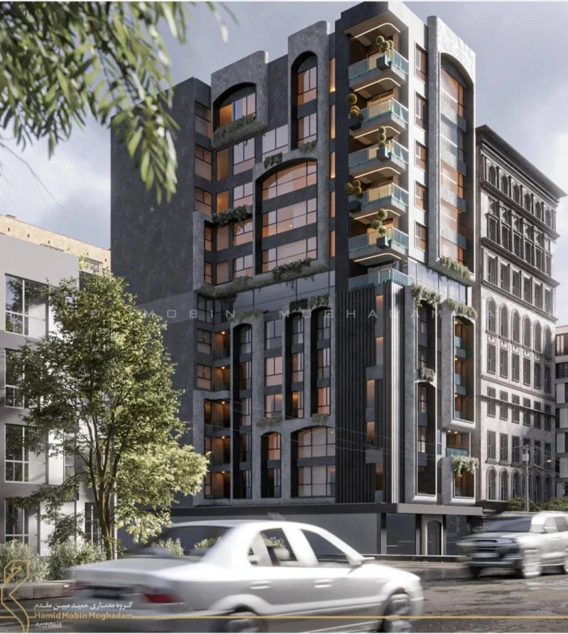 برج باغ رادین ولنجک از ۱۳۸ تا ۲۳۰ متر پیش فروش - نمای اصلی ملک
